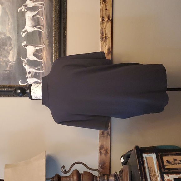 Mens Black Calvin Klein Polo top sz Large - Picture 4 of 5